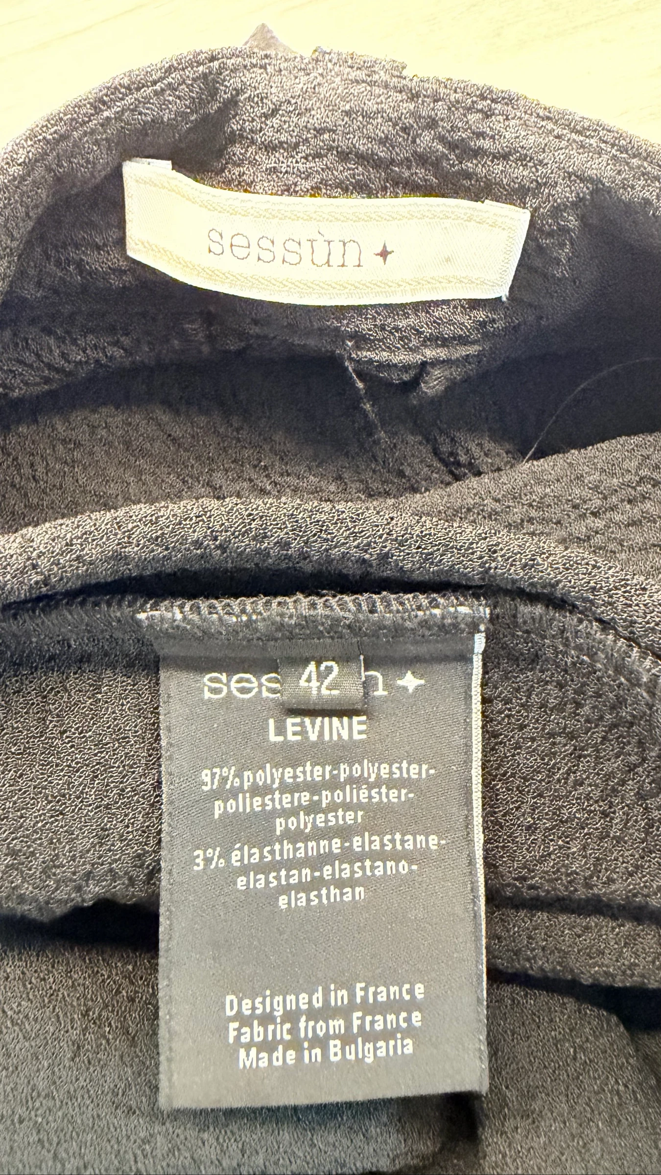 Black dress pants for women size 42 by Sessùn – photo 11